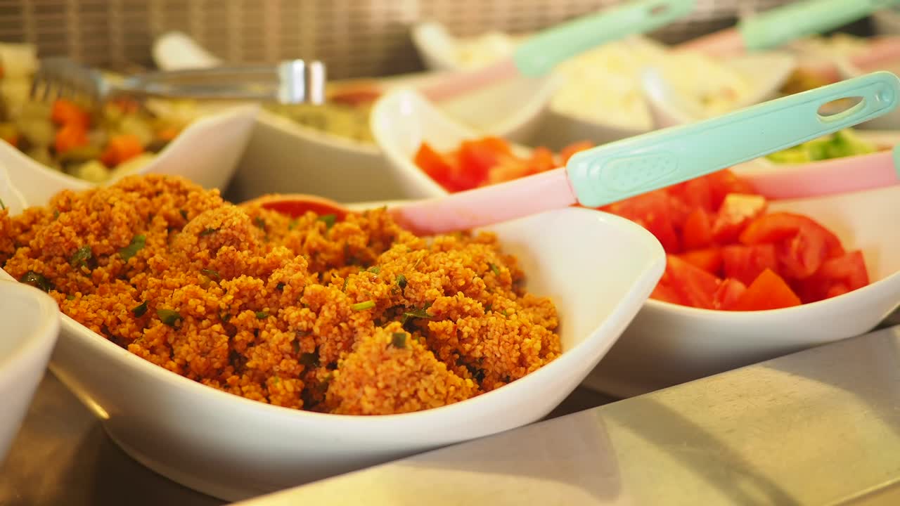 Selezione di piatti Meze turchi