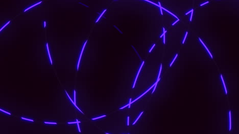 hipnotizante resplandor azul intrincado patrón en espiral de luz radiante