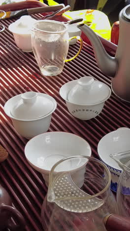 establecimiento de la ceremonia del té