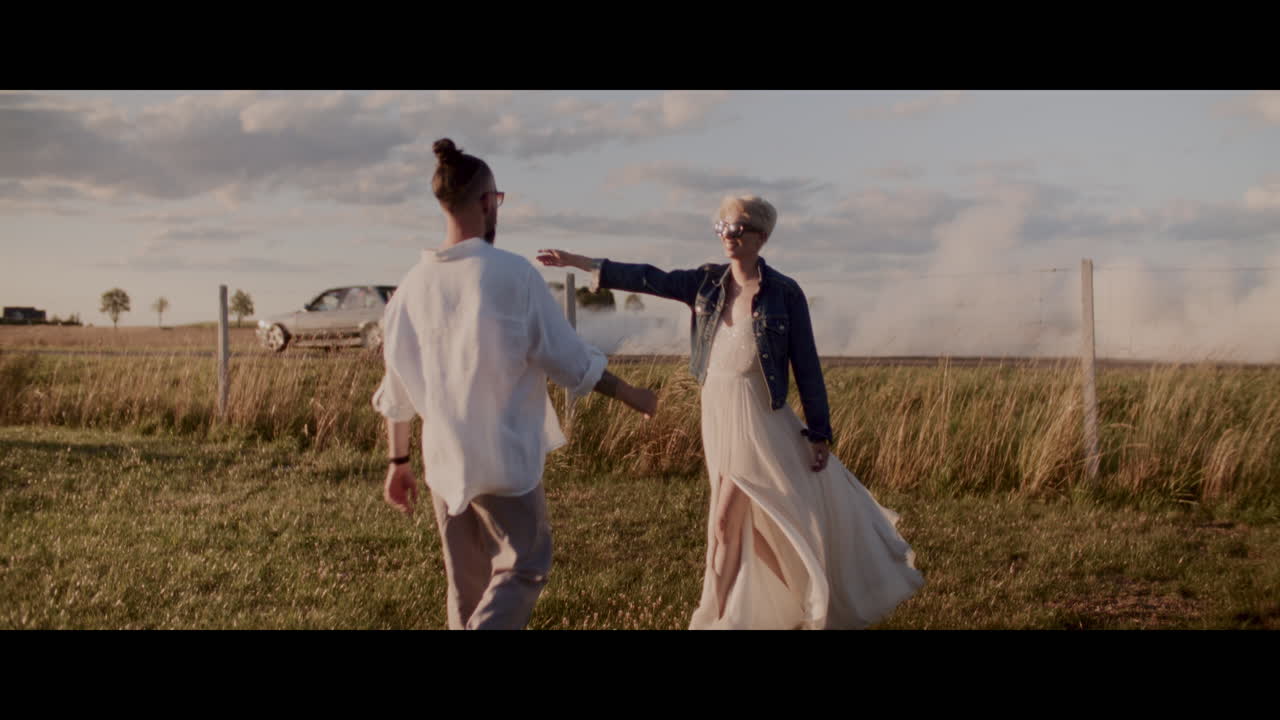 Couple Enjoying a Summer Day