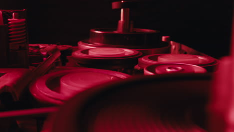 vintage audio equipment close-up