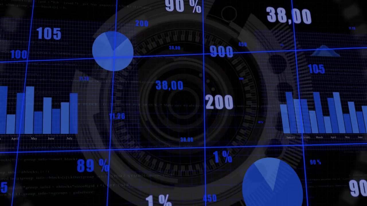 Animazione dell'elaborazione dati tramite scansione dell'ambito