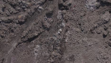 birds eye view of kenya's dandora dumpsite landscape