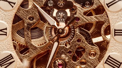 Close-up-on-vintage-clock