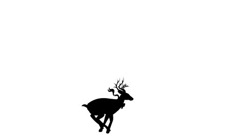 bucle de animación de salto de ciervo