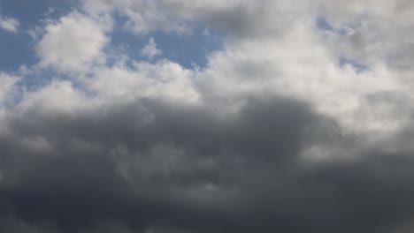 time-lapse of changing cloud patterns and light