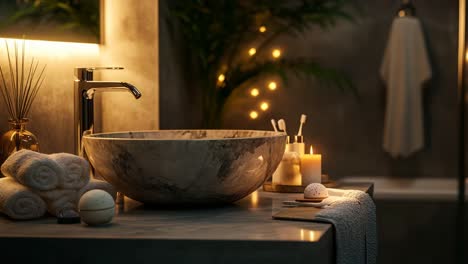 luxury spa bathroom
