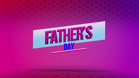 Celebrate-Father's-Day-with-a-modern-3d-banner