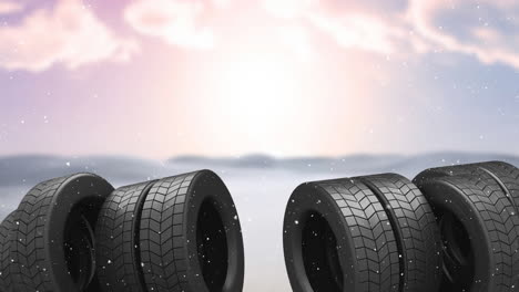 video animado de las ruedas de los coches
