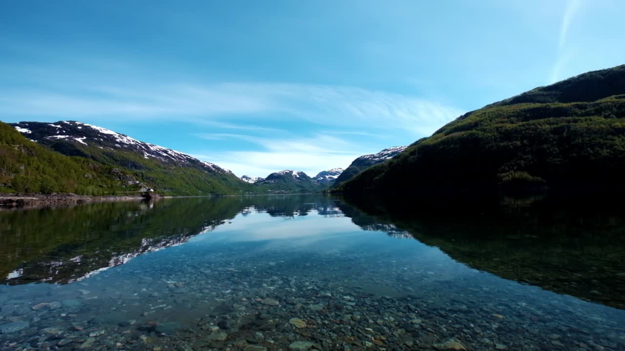 la hermosa naturaleza de noruega.