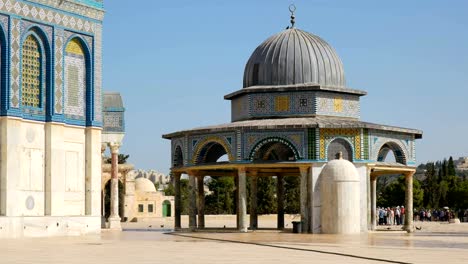 dome of the chain prayer house in jerusalem