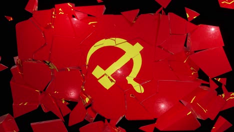 Communist-communism-flag-russia-ussr-soviet-cold-war-socialist-hammer-sickle-4k