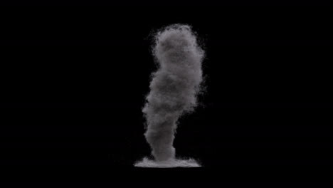 realistic 3d animation fx tornado