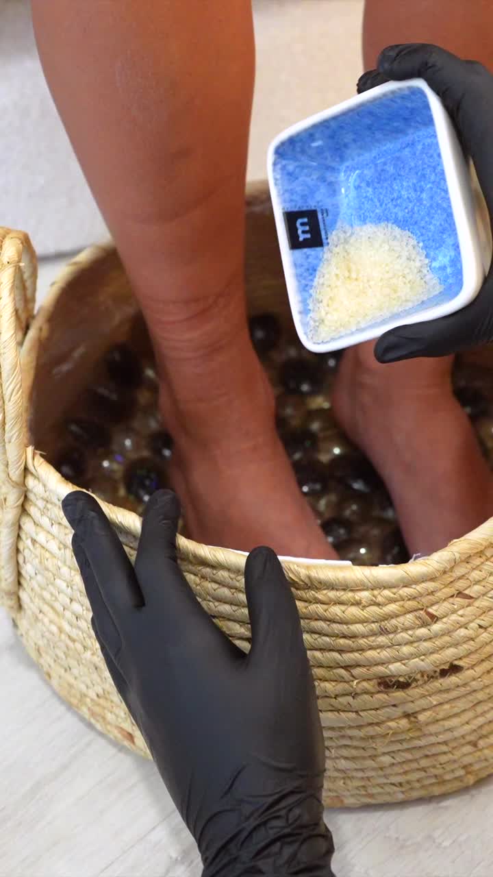 Foot Soak and Pedicure Treatment
