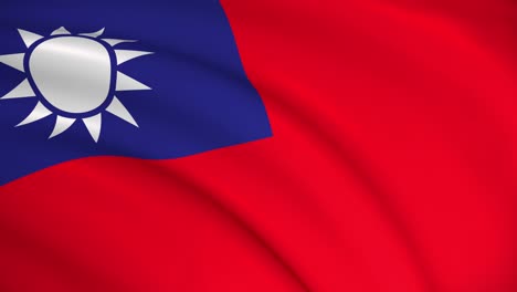 the national flag of taiwan