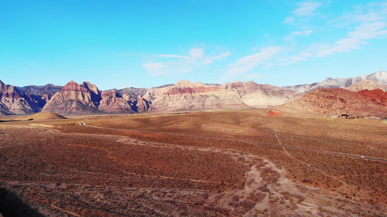 레드 록 캐년 국가 보존 지역에 달