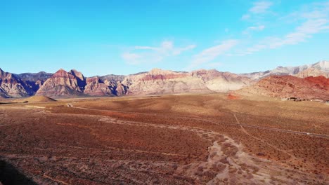 moon over red rock canyon national conservation area