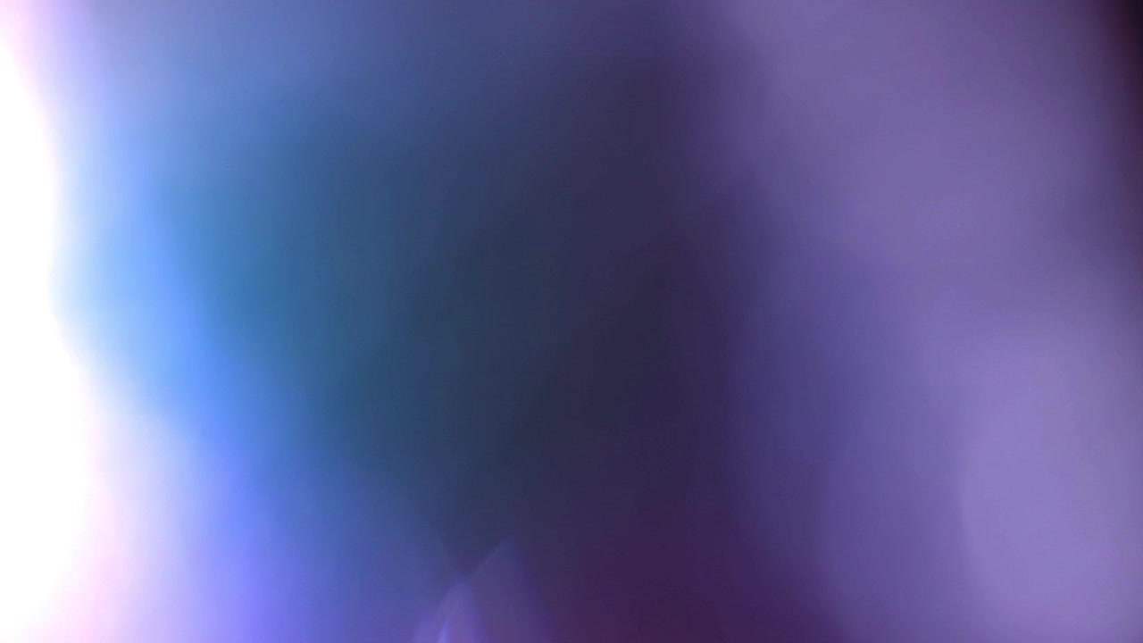 Abstract Purple Light Leaks and Lens Flare Overlay