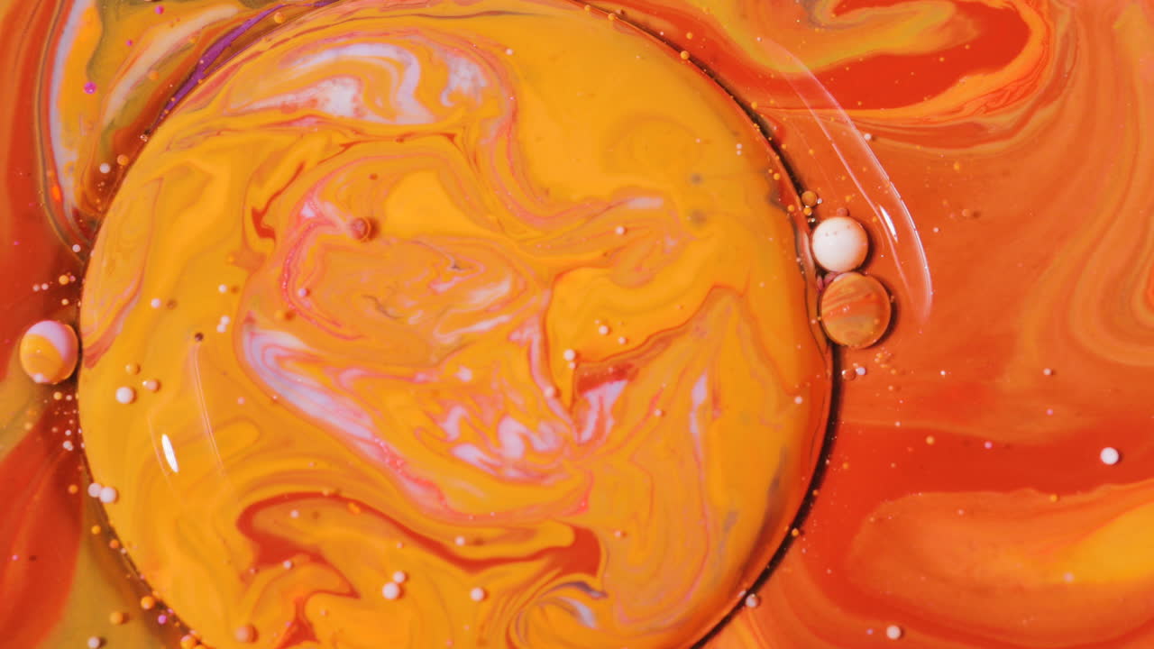 arte fluido abstracto con remolinos y colores