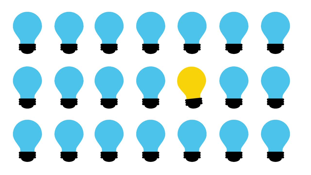 luz de bombilla azul y bombilla amarilla