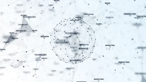 4k futuristic network background(loopable)