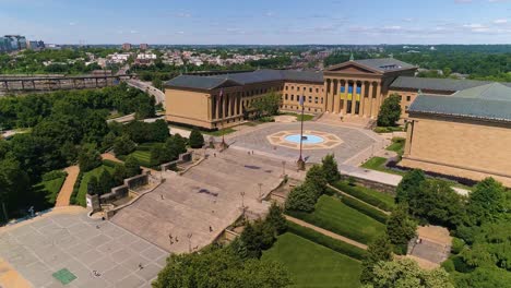 Establishing-Shot-of-Philadelphia-Museum-of-Art