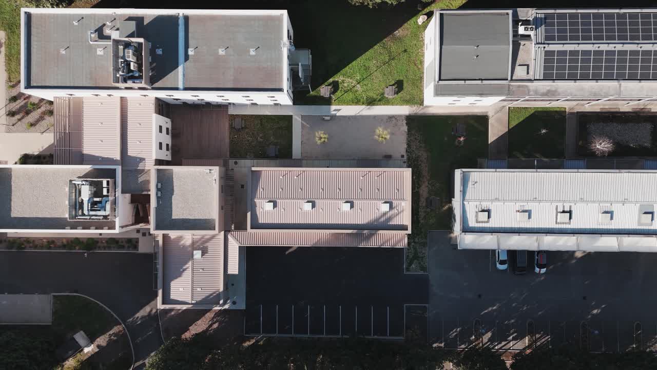 Cr&eacute;ativa Entrepreneurial Park, Avignon, France - Aerial top down view