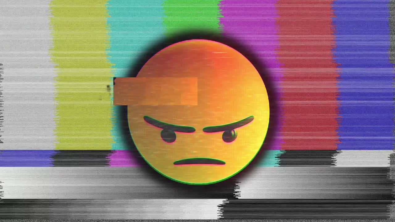 emoticono en la pantalla de prueba