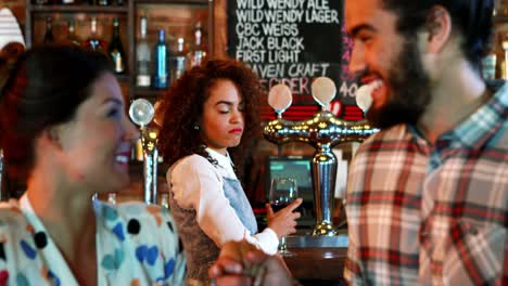 Jealous-woman-looking-at-couple-flirting-with-each-other