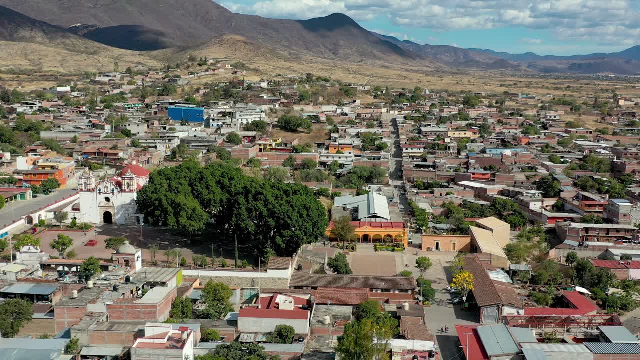 teotitlán del valle pueblo artesanal en tlacolula, oaxaca, méxico
