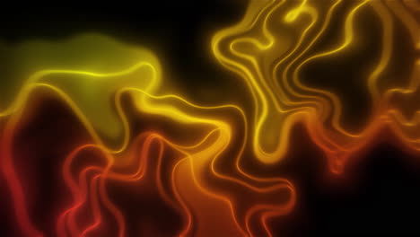 líneas abstractas que fluyen