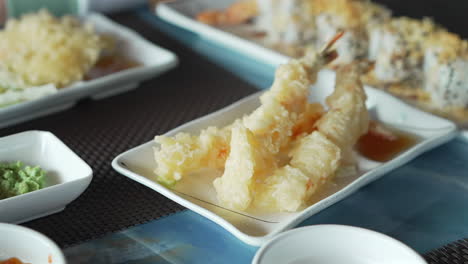 japanese shrimps tempura recipe with ginger ponzu sauce