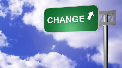 Signpost-announcing-Change-Way