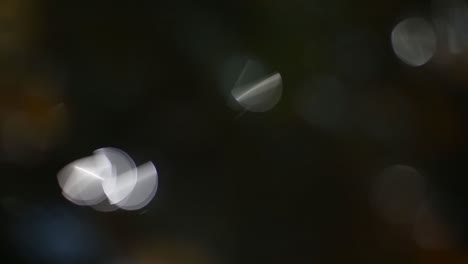 borrón abstracto con luces bokeh parpadeantes en el fondo