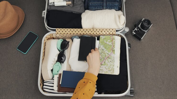 Packing a Suitcase for a Trip