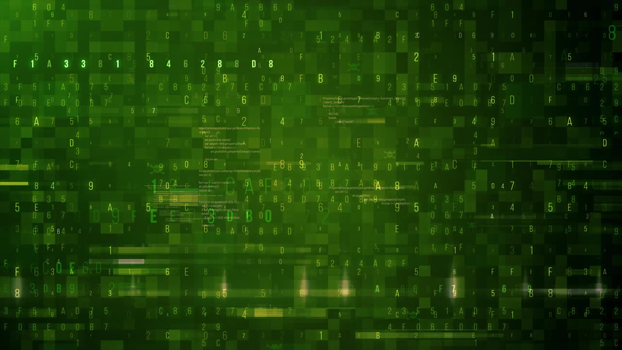 Abstract Digital Data Stream Background
