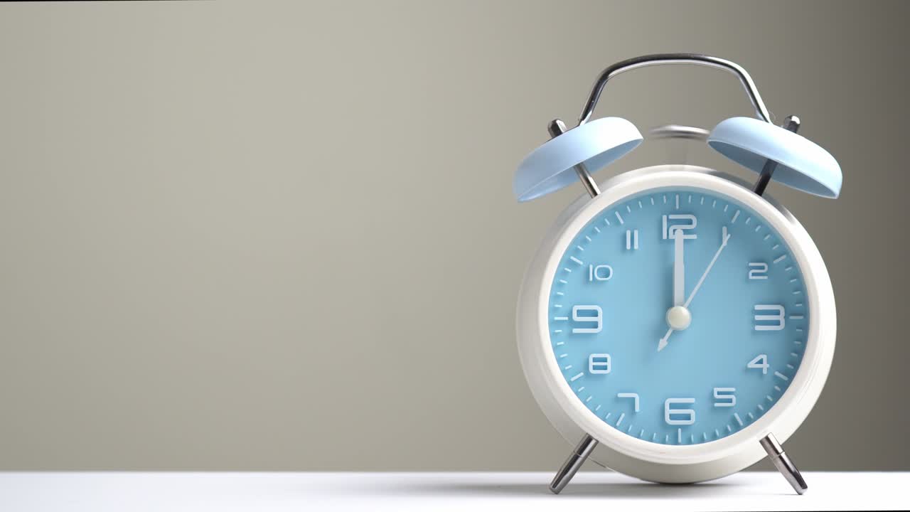 카운트다운 벨 알람 시계