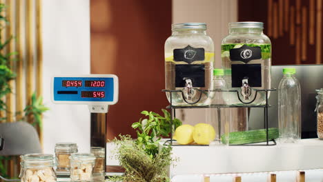 weighing device in local store