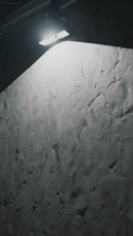 illuminated textured wall