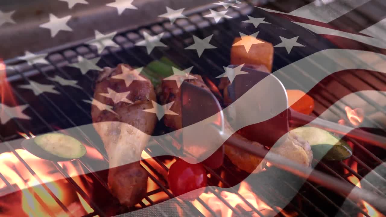 la barbacoa de pollo estadounidense.