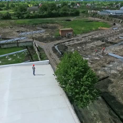 industrial construction view