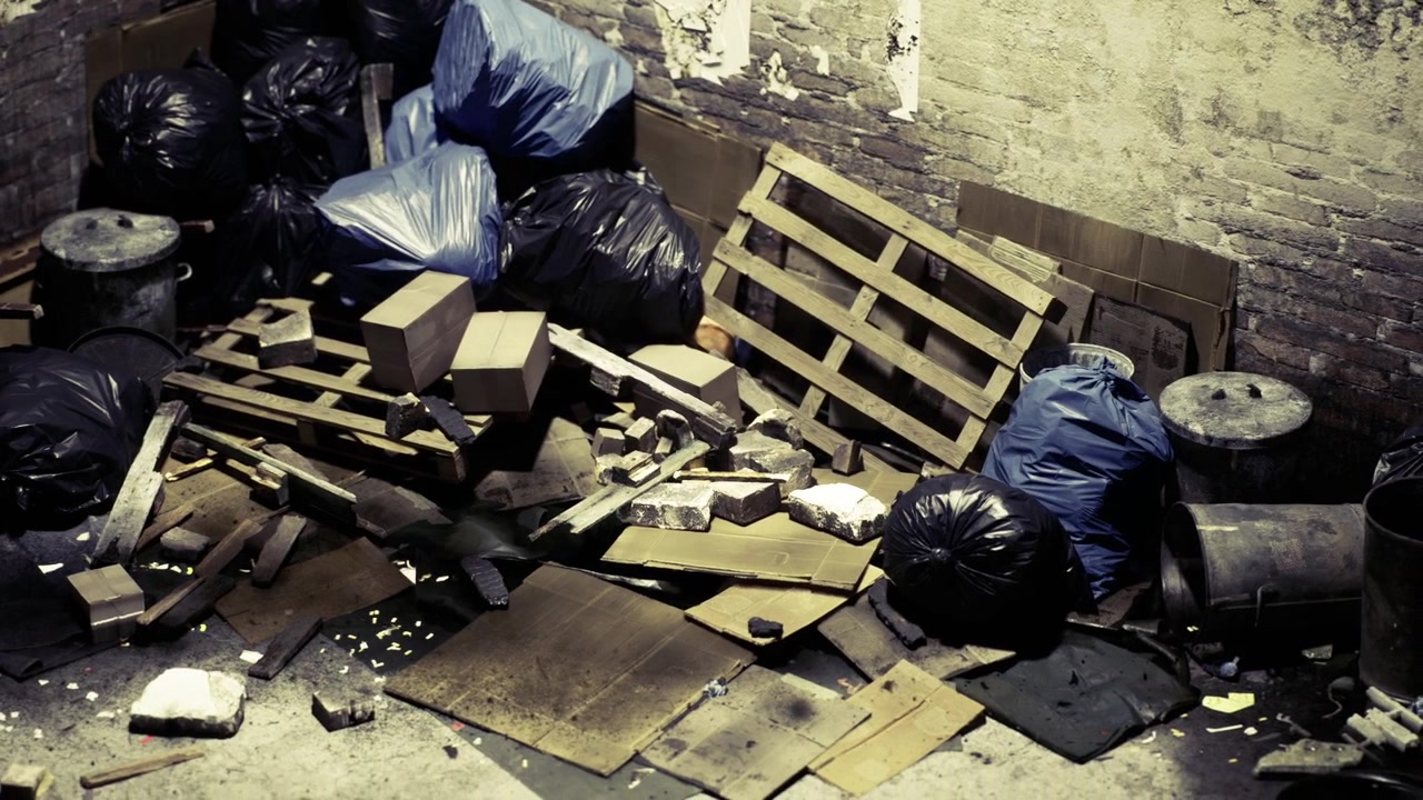 Il degrado urbano rivela tesori dimenticati nascosti tra rifiuti abbandonati