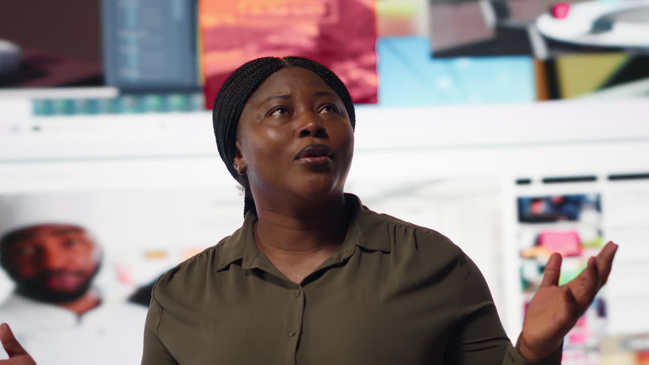 Person enjoys watching entertaining video streaming service content library