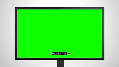 desktop monitor weergave van cctv-technologie