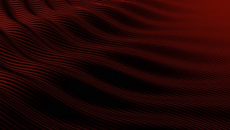 abstract red and black wavy pattern
