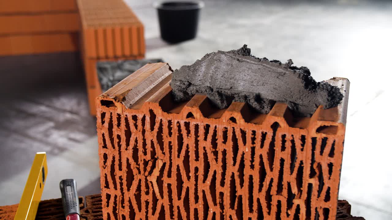 proceso de construcción de ladrillos