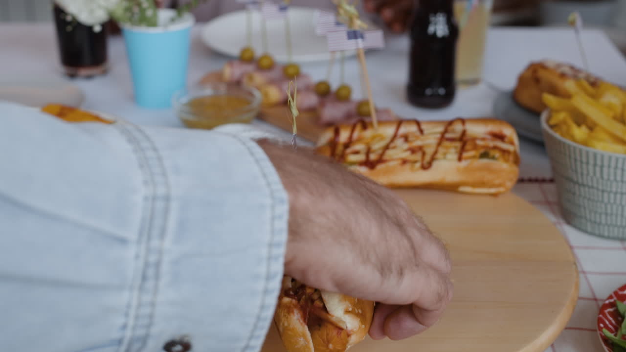 Patriotic Hot Dog Picnic