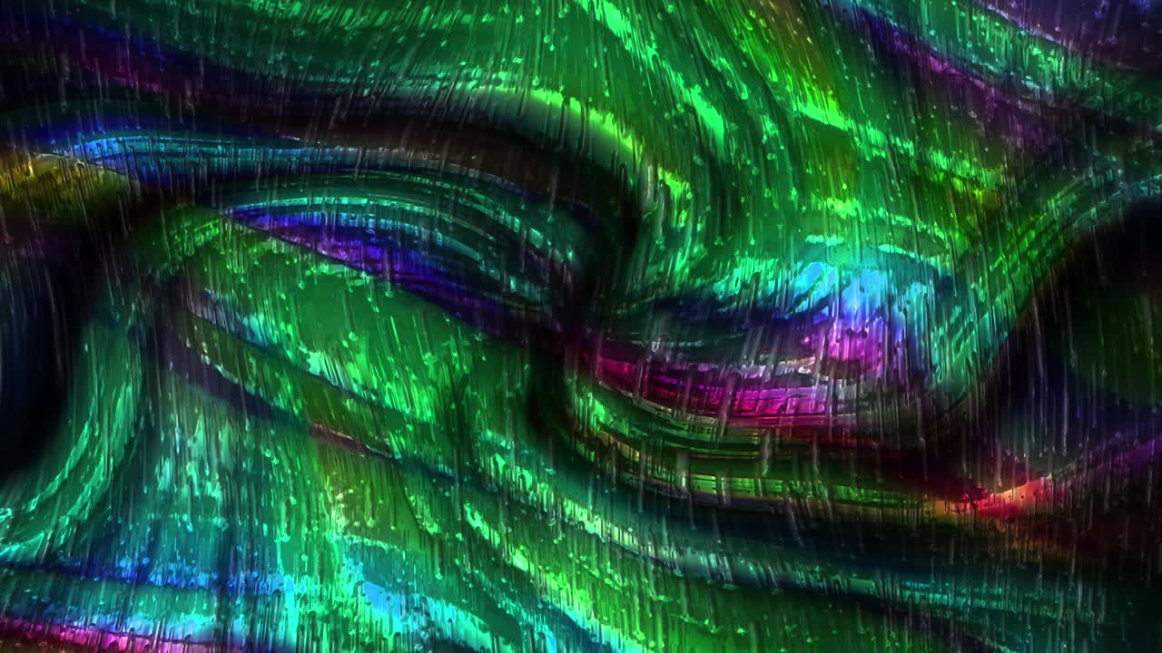 animación abstracta, fondo líquido, hermosa película de pintura digital, película de fondo abstracta, animación caleidoscopio video de stock
