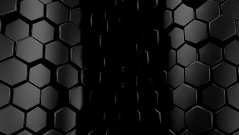 el fondo de los hexágonos