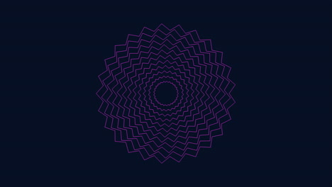 symmetrical purple circle pattern with interconnected circles